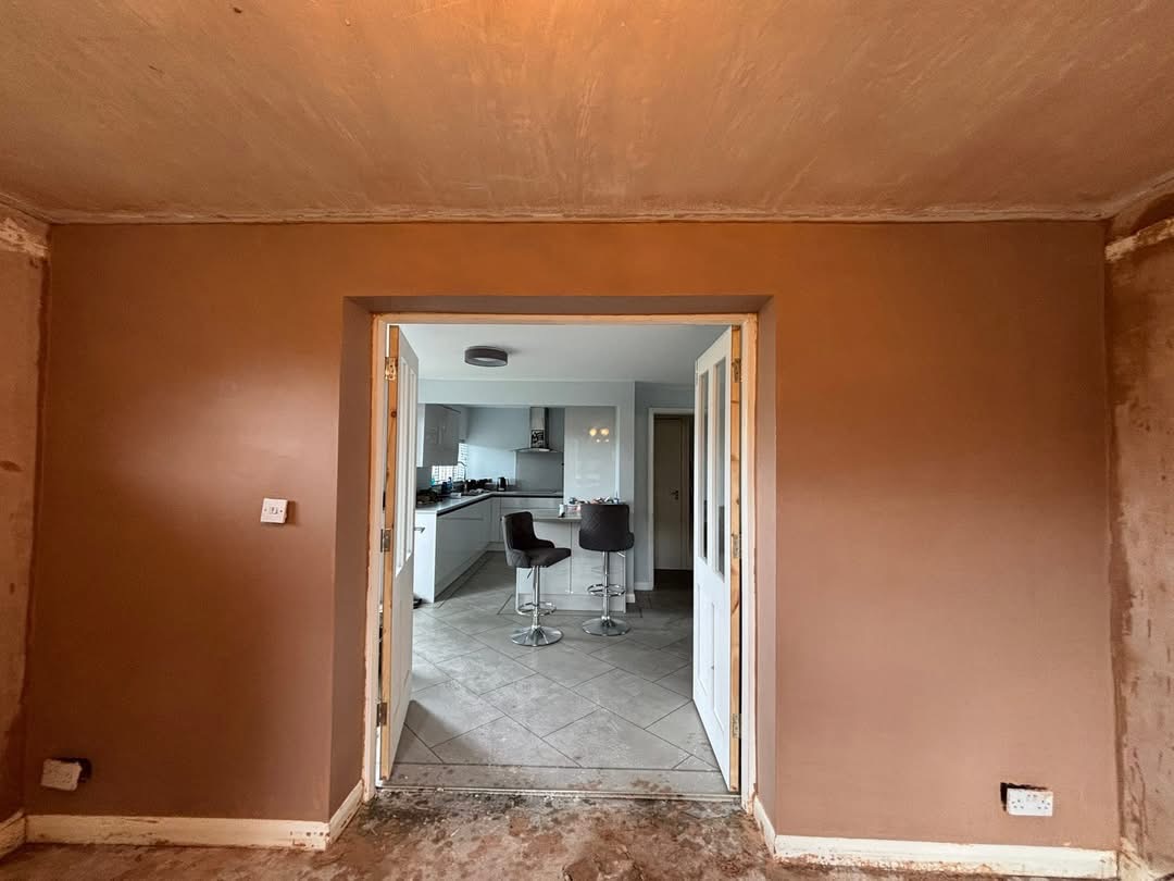 Recent plastering work 5